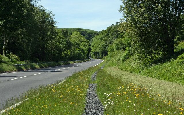 A Road A470 towards Llangurig.