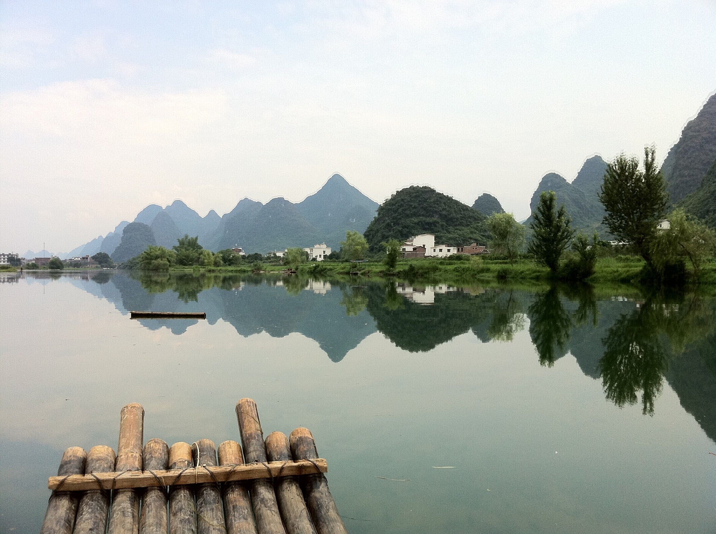 The river with its backdrop of karst mountains is perfect in Yangshuo. Take the bamboo boats rather than the big cruise boats to get a better feel for life on the river. I saw another Trover had pretty much the identical bamboo canoe and mountain view. Yangshuo is picturesque and you should go see the sound and light show created by the man who did the Beijing Olympics opening ceremony. #river #mountains
http://yangshuo-insider.com/liu-san-jie-light-show-in-yangshuo/