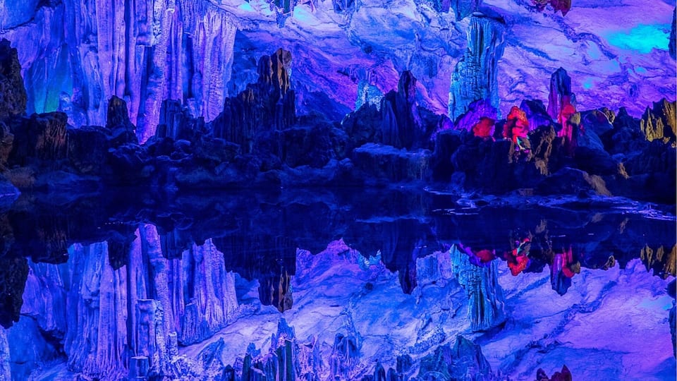 This is Reed Flute Cave at Guilin. The name was given because of the sound of the wind as it passes through the cave. Used by ancient people for shelter, this cave has ancient markings and is actually quite a large cave. Inside you can spot animals in the shapes of the stalagmites and stalactites if “you use your imagination” so the guides will tell you. Worth a visit if you are in the area. #TroveOnTuesday