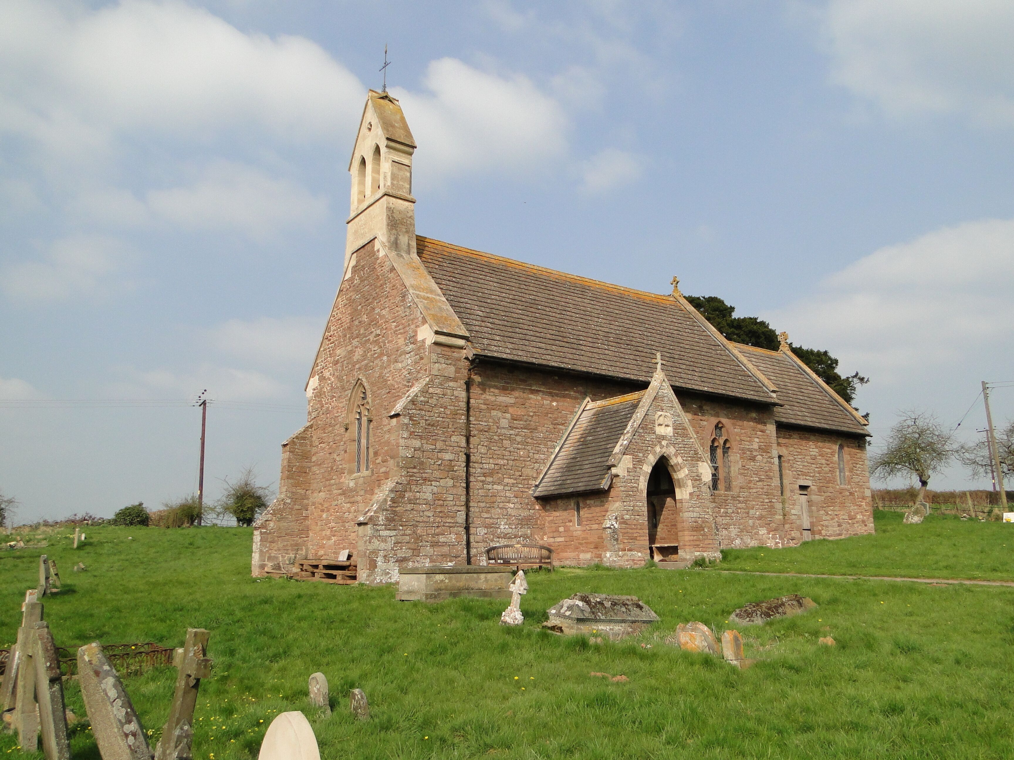 St Bartholomew, Munsley Well worth a detour off the Hereford - Ledbury road.
