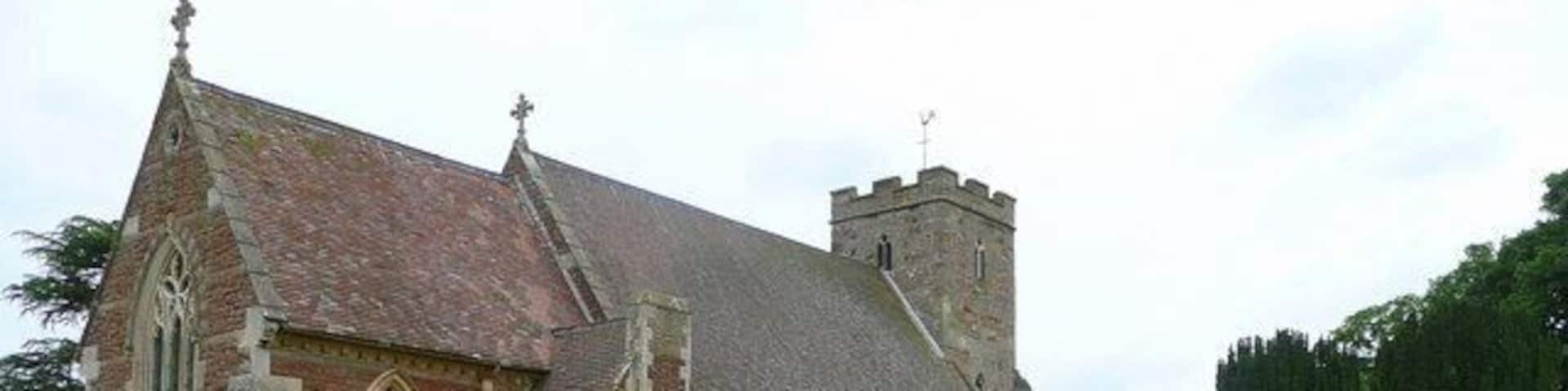 St. Ann's church, Oxenhall View from the north-east.