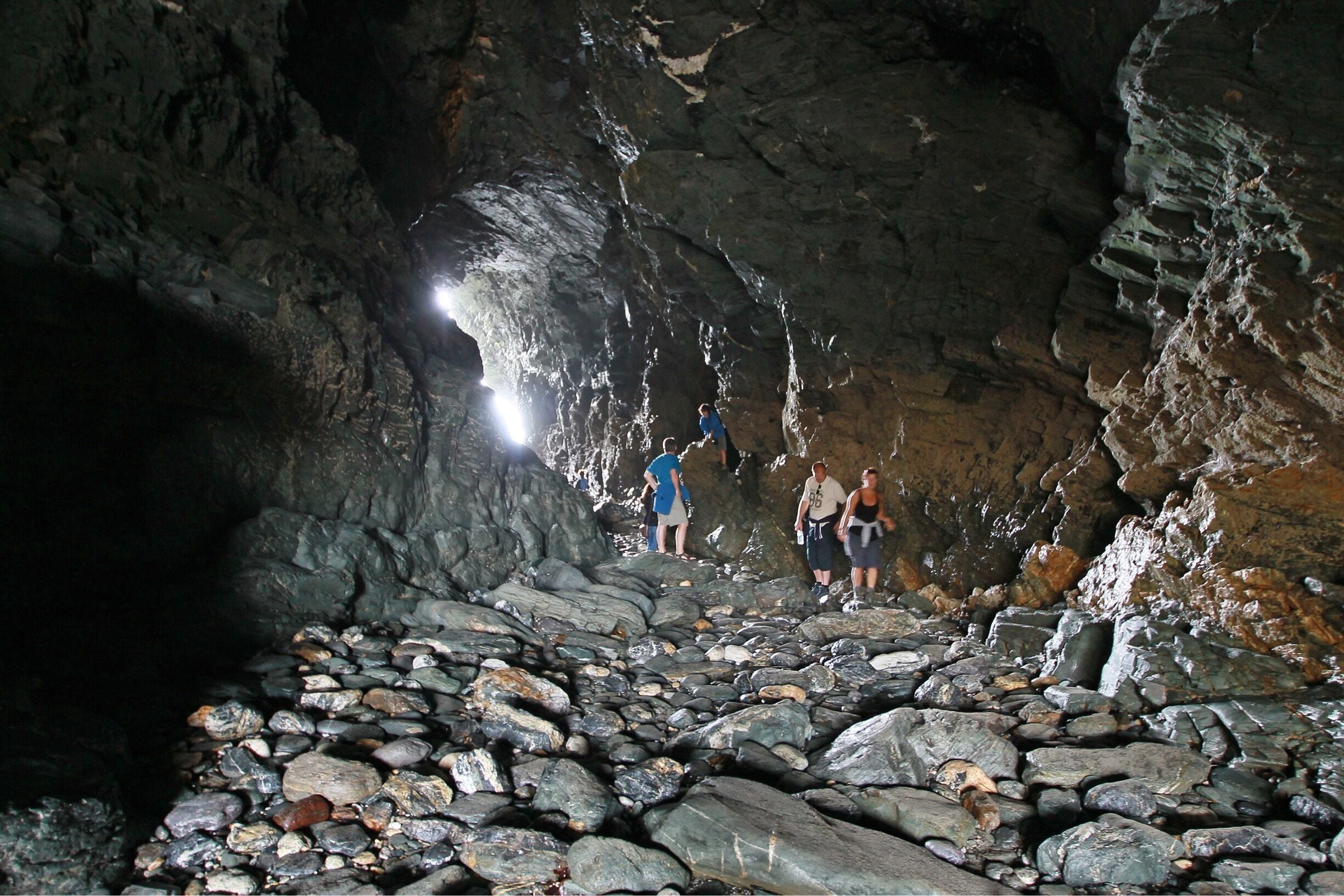 Cave on Tintagel beach in Cornwall. Love this place!