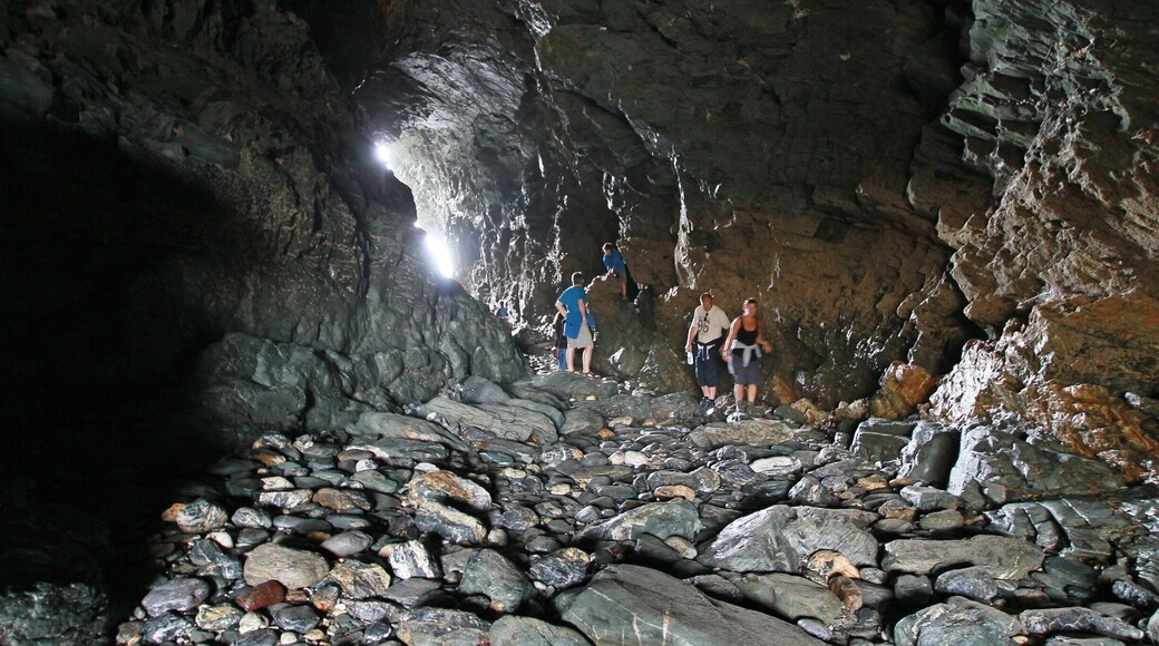 Cave on Tintagel beach in Cornwall. Love this place!