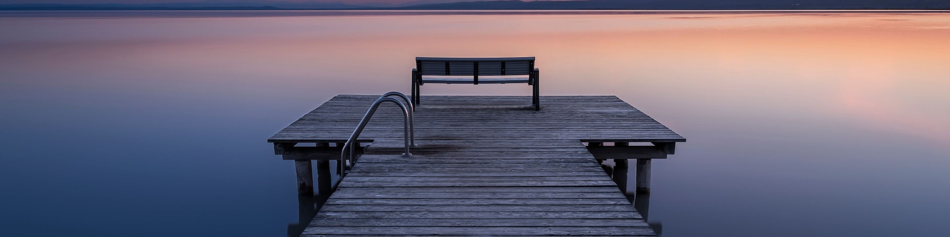 Idyllischer Abend am Neusiedler See (Weiden am See, Burgenland, Österreich)