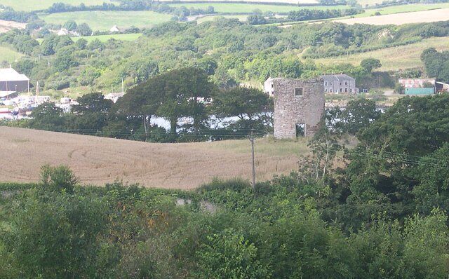 The remains of Empacombe Mill, Maker, Cornwall