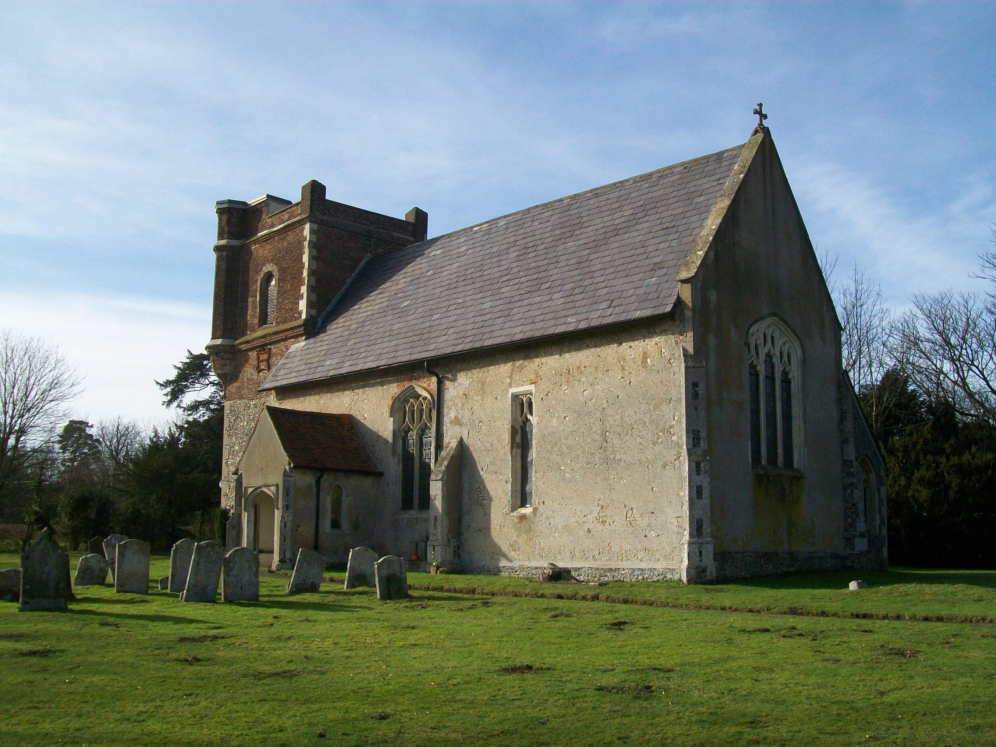 Holy Trinity church, Throcking, Hertfordshire, 24 February 2011