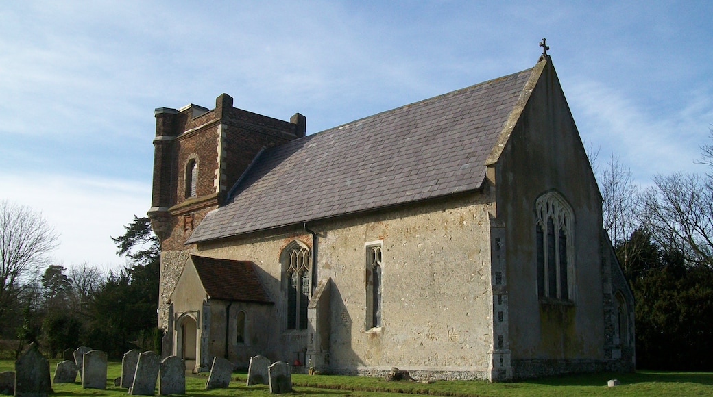 Holy Trinity church, Throcking, Hertfordshire, 24 February 2011