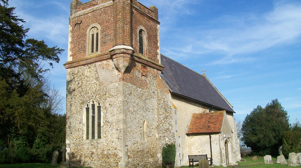 Holy Trinity church, Throcking, Hertfordshire, 24 February 2011