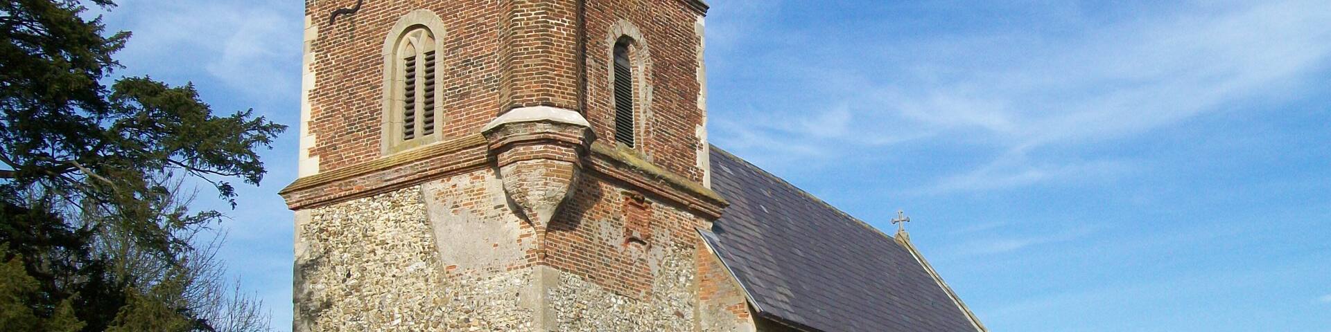 Holy Trinity church, Throcking, Hertfordshire, 24 February 2011