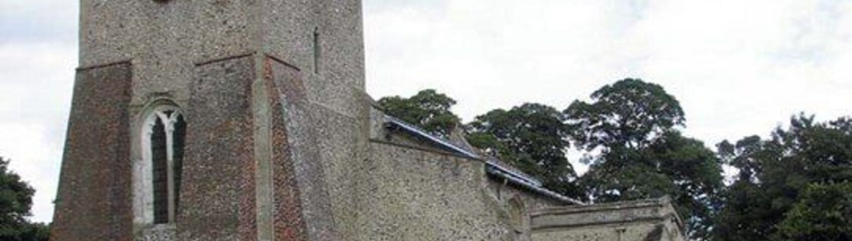 All Saints' parish church, Sandon, Hertfordshire, seen from the southwest
