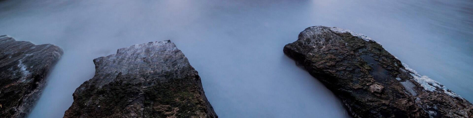 The Long exposure resulted i Milky Waters of the shore
#BvSWater