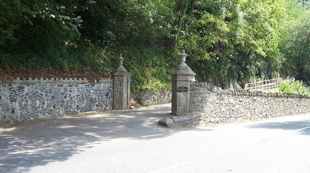 Bod Hyfryd Hall entrance. Bod Hyfryd Hall entrance at SH 78093 67686.