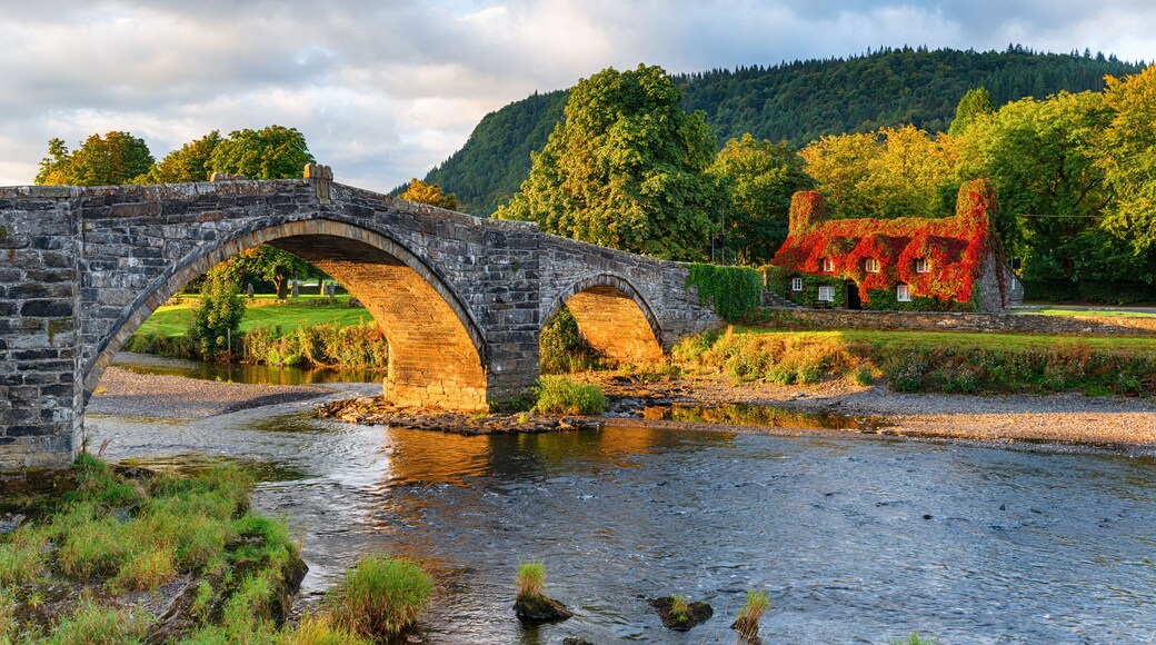 Autumn at Llanrwst in Wales