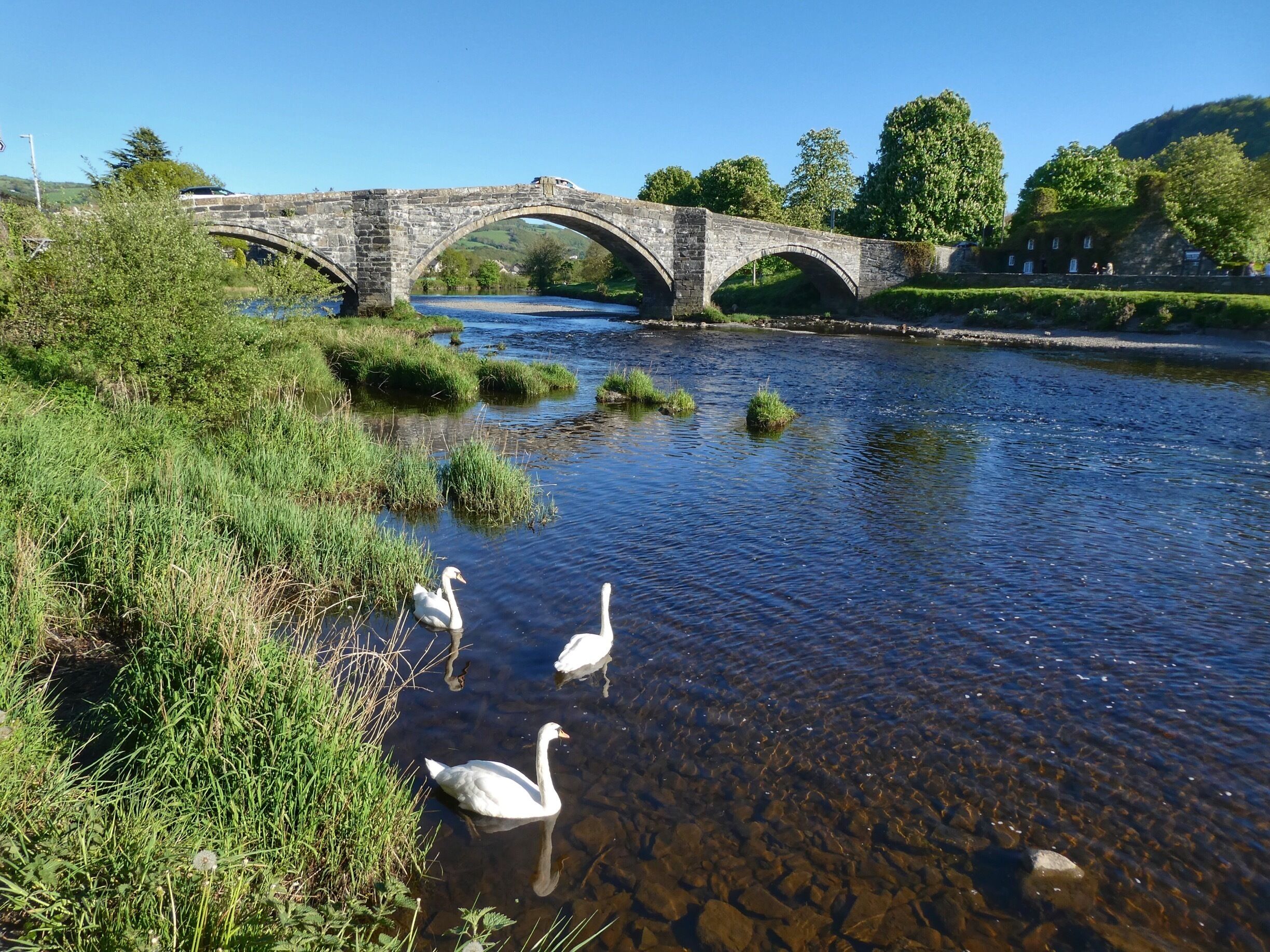 The Bridge over the river in Llanrwst 
