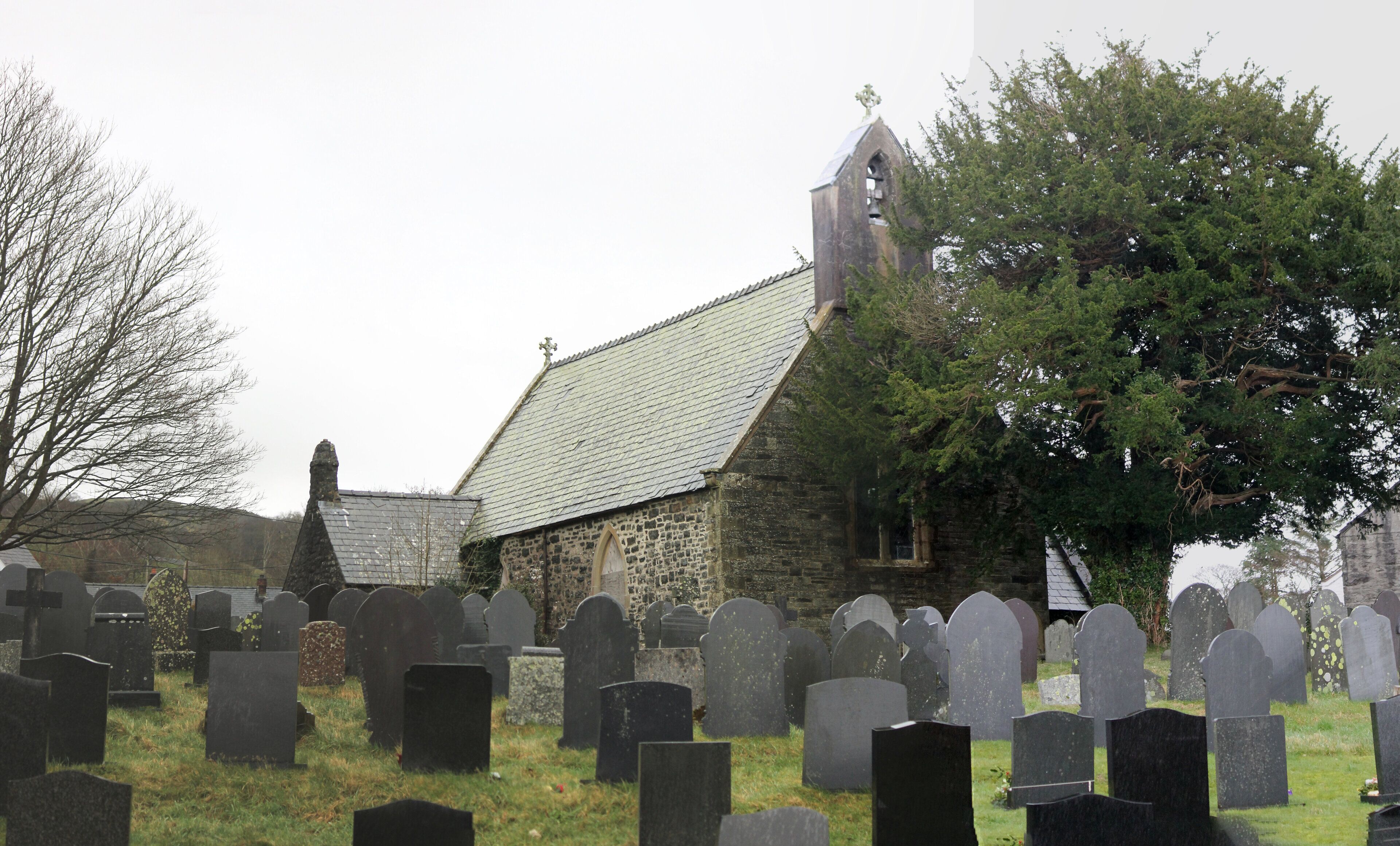 St Garmon's Church, Capel Garmon, Gwynedd, Wales.