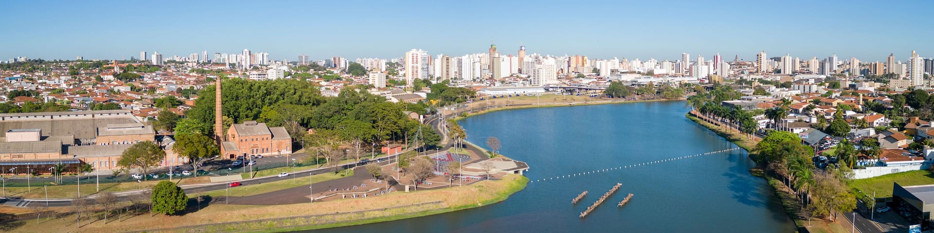 Dam of São José do Rio Preto, interior of Brazil