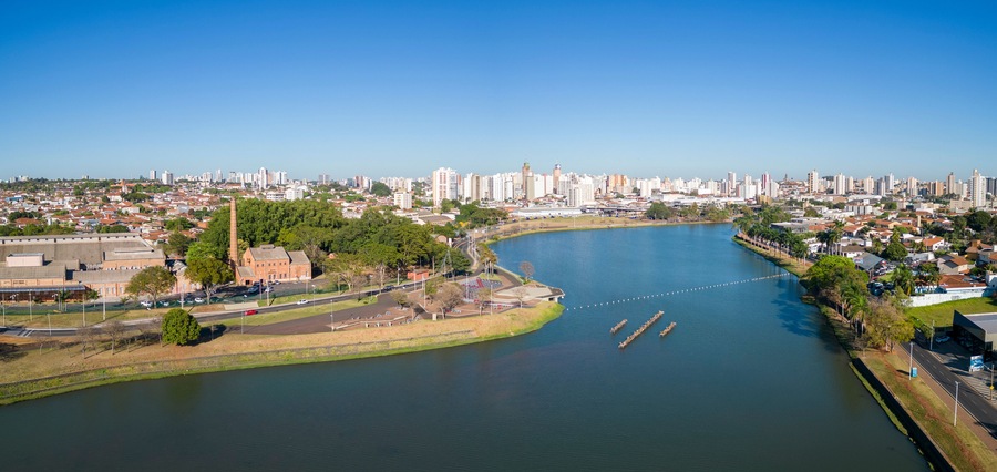 Dam of São José do Rio Preto, interior of Brazil