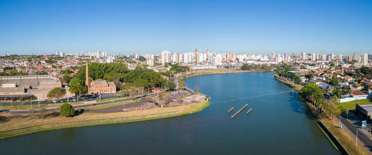 Dam of São José do Rio Preto, interior of Brazil