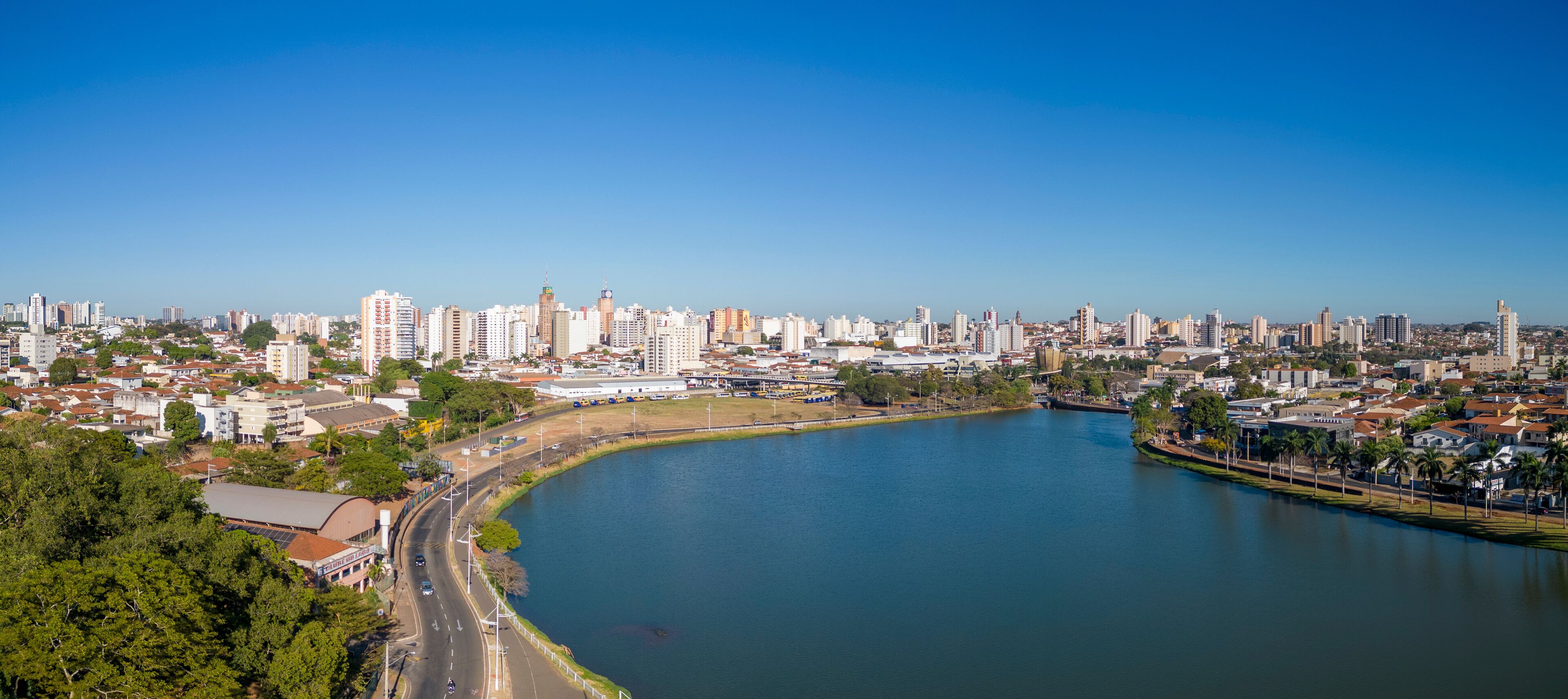 Dam of São José do Rio Preto, interior of Brazil