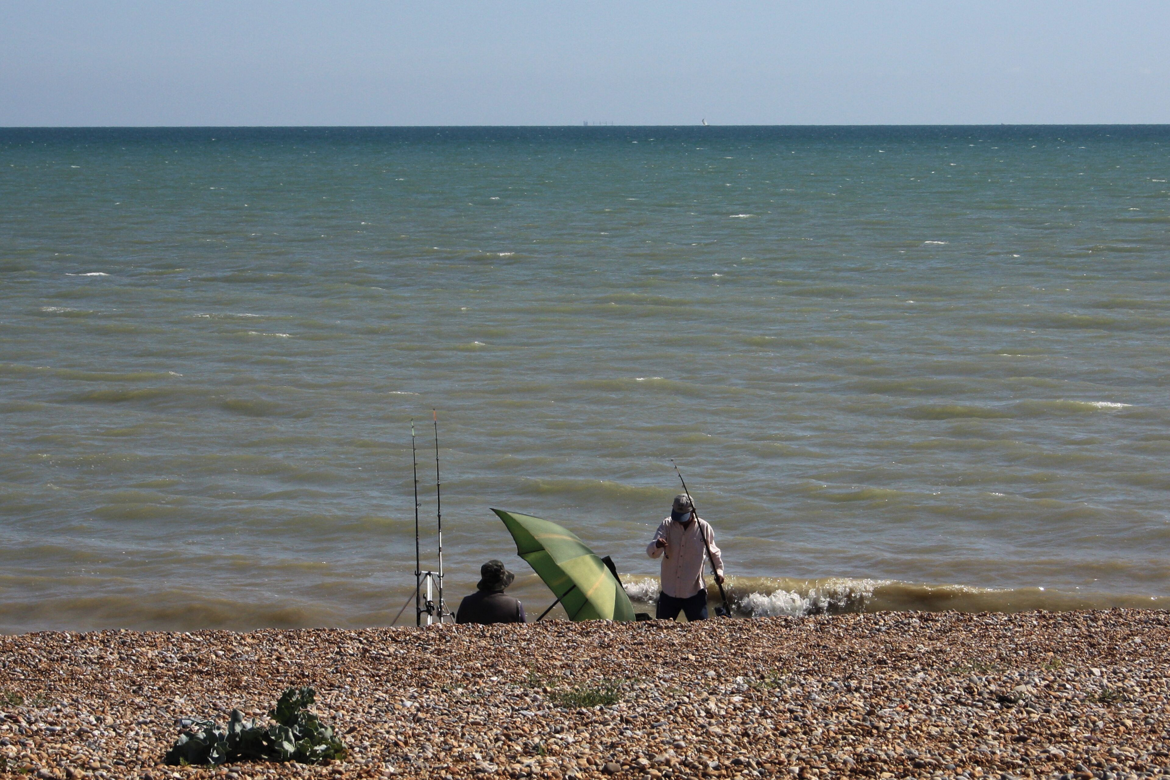 Coast path, Pett Level Road, Near Rye