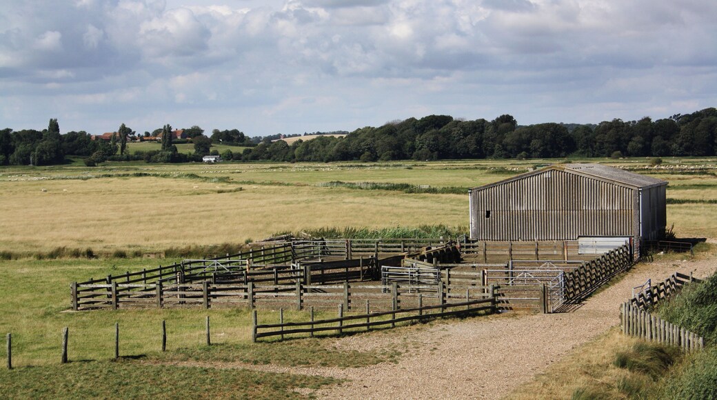 Coast path, Pett Level Road, Near Rye
