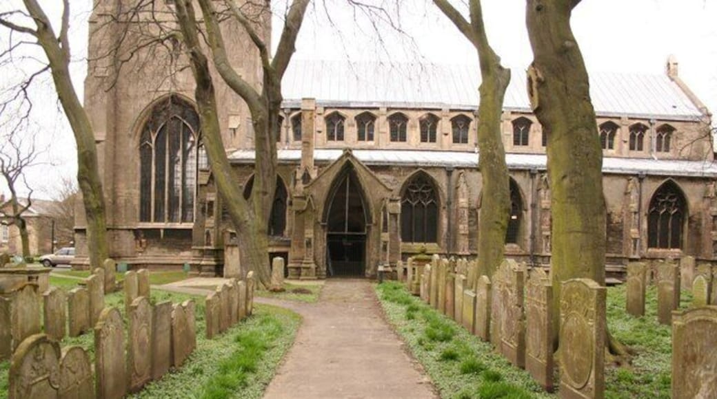 All Saints' church Footpath to the south porch of All Saints' church at Holbeach
