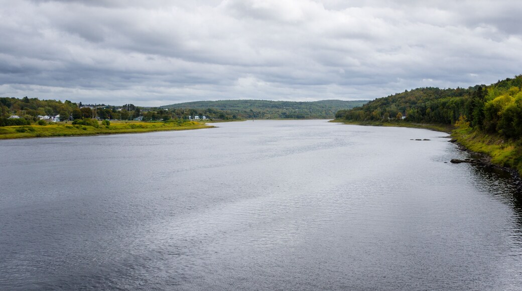 Saint John River on a Cloudy Day, New Brunswick, Canada