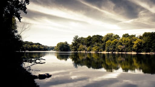 Fox River, Hoover Forest Preserve.