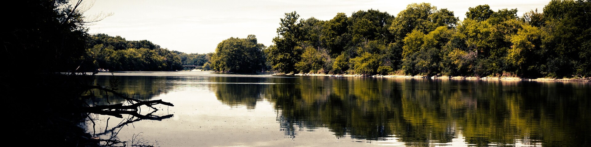 Fox River, Hoover Forest Preserve.