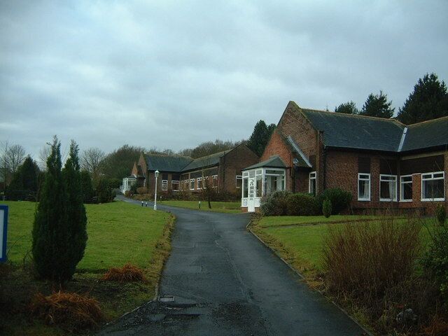 Pinewoods Care Village 2. The Woodlands block, now empty.