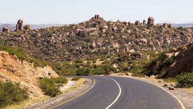 Unusual rock formation in Dakhata valley (valley of marvels) bet