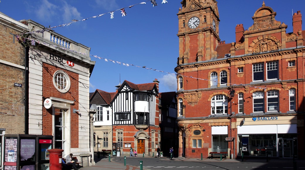 CYBYK0 Town Centre, Newtown, Powys, Wales, UK.