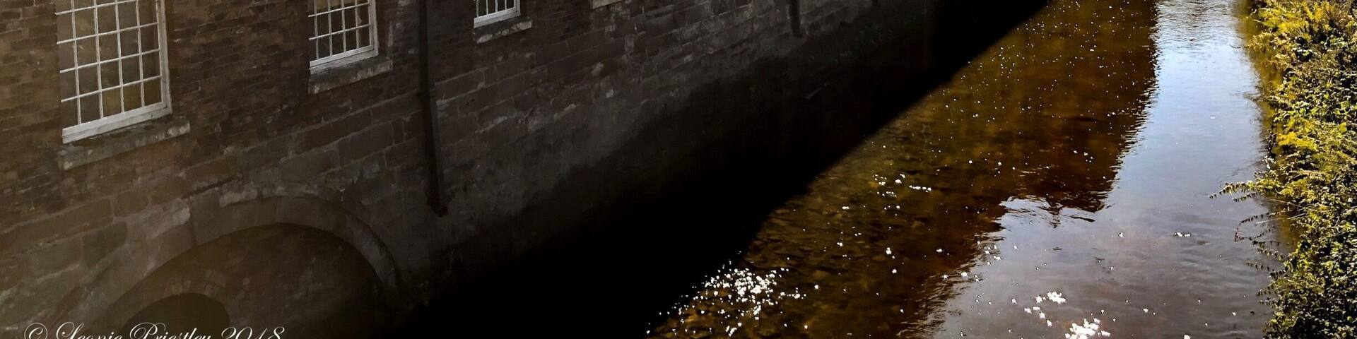 Rear view of the mill