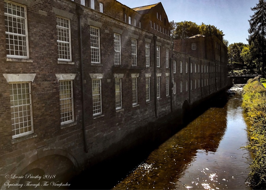 Rear view of the mill