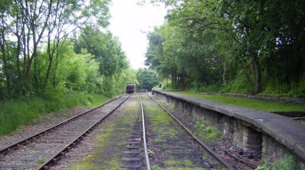 Sunniside Station on the Tanfield Railway in County Durham