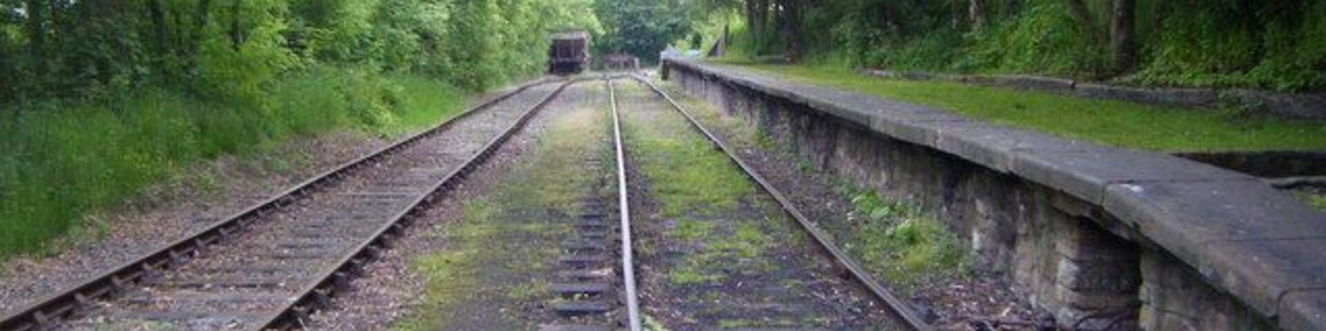 Sunniside Station on the Tanfield Railway in County Durham