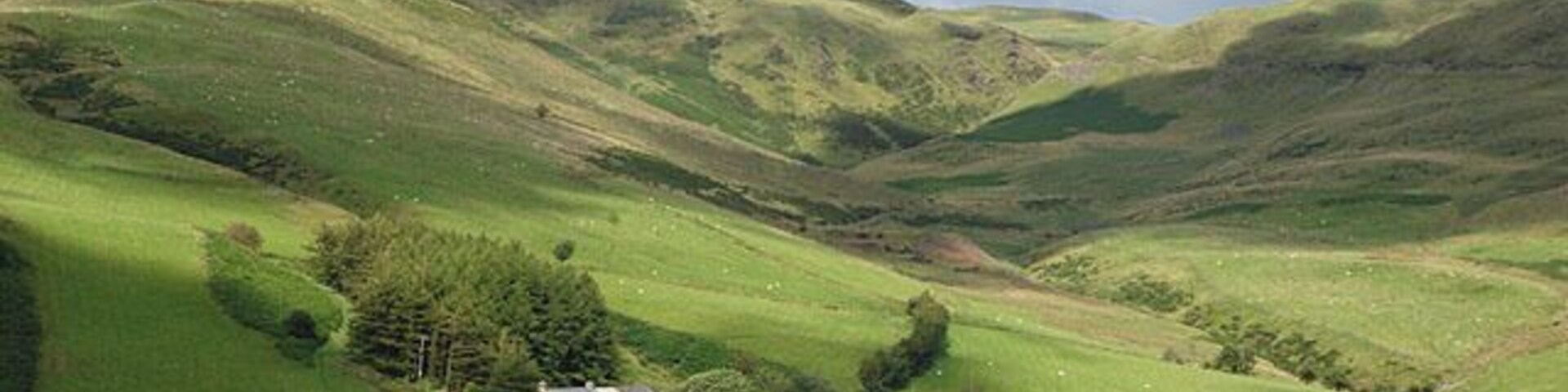 Blaen Ceulan Looking up to the head of the cwm.