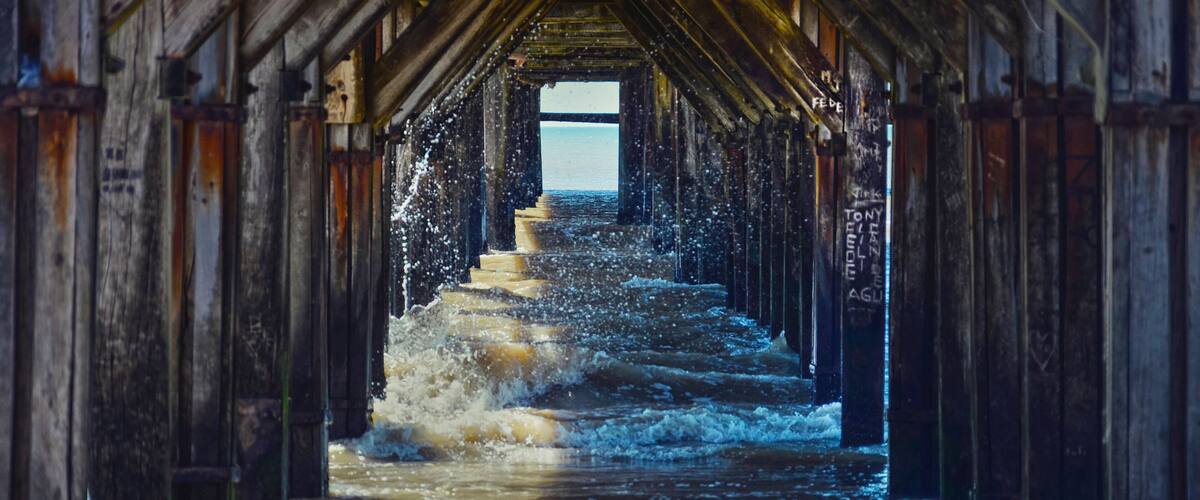 Muelle de Santa Teresita, Costa Atlántica Argentina