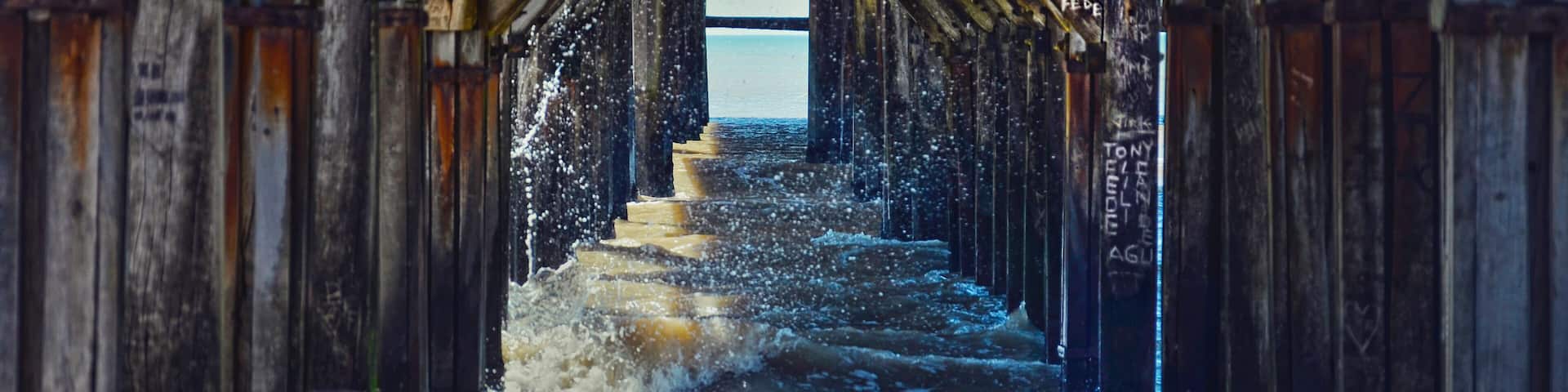 Muelle de Santa Teresita, Costa Atlántica Argentina