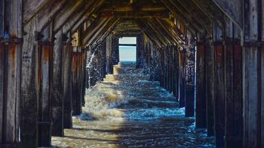 Muelle de Santa Teresita, Costa Atlántica Argentina