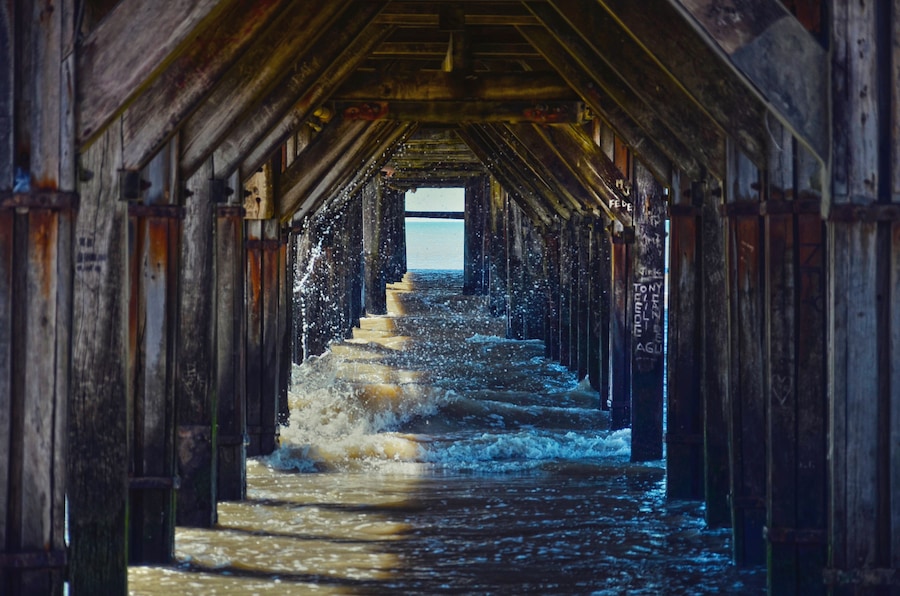 Muelle de Santa Teresita, Costa Atlántica Argentina