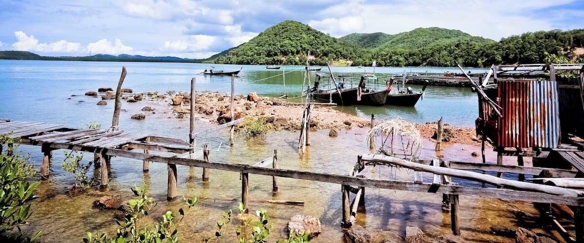 Fisherman village Koh Yao Yai island, Thailand.