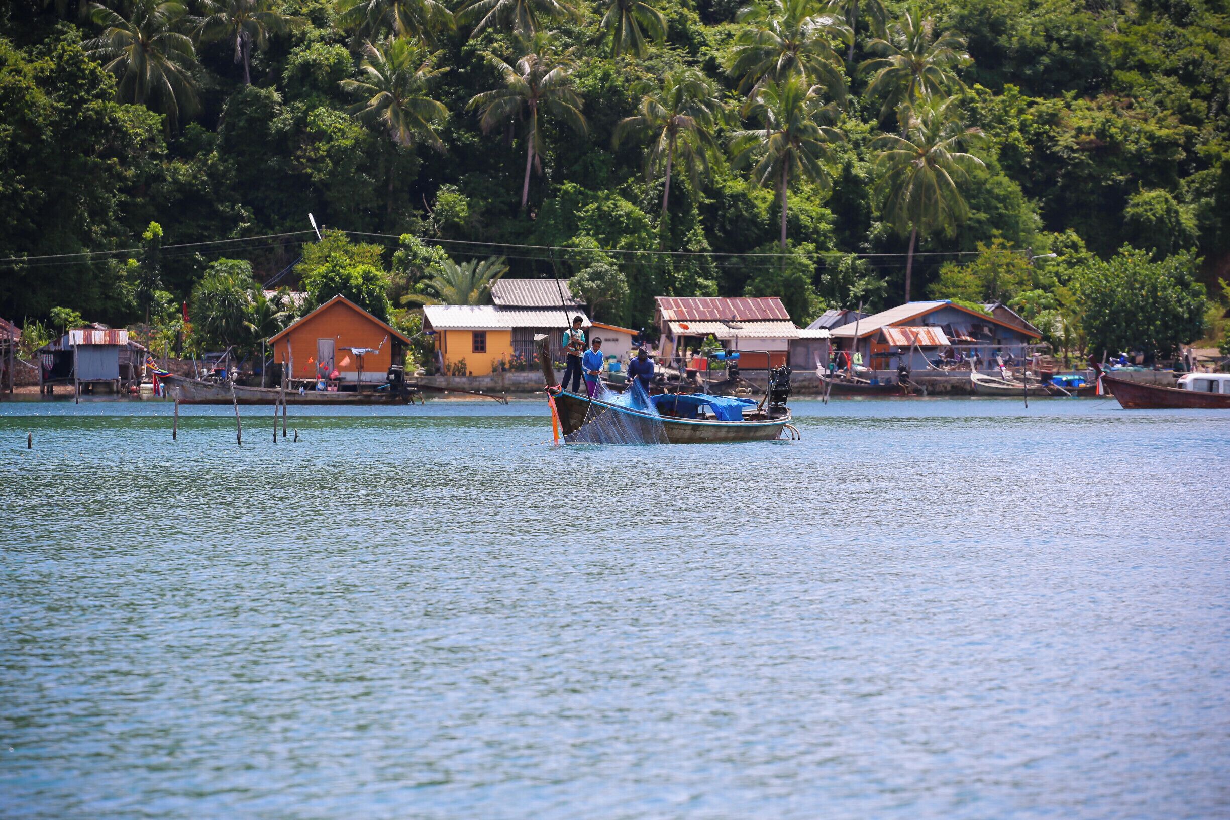 Fisherman village at Koh Yao Yai, Thailand.