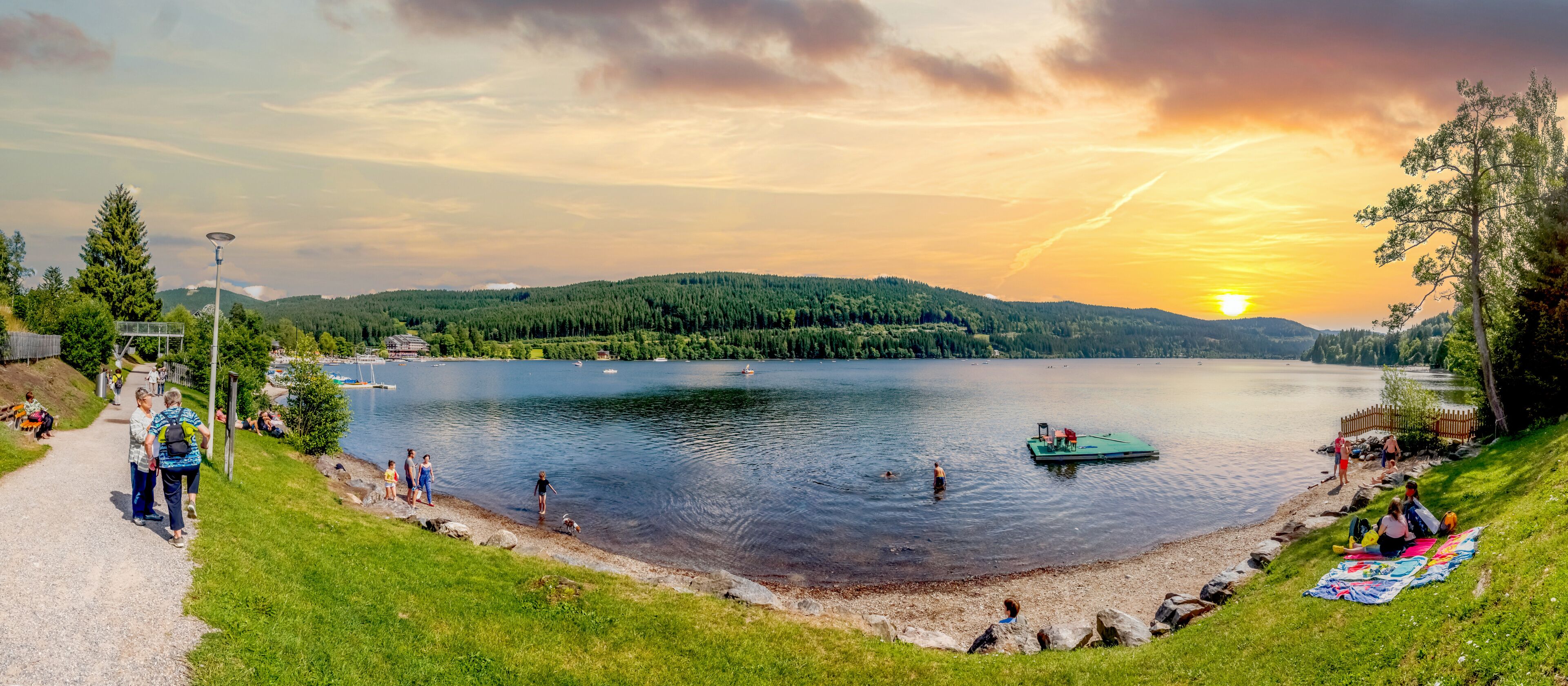 Titisee, Schwarzwald, Deutschland 