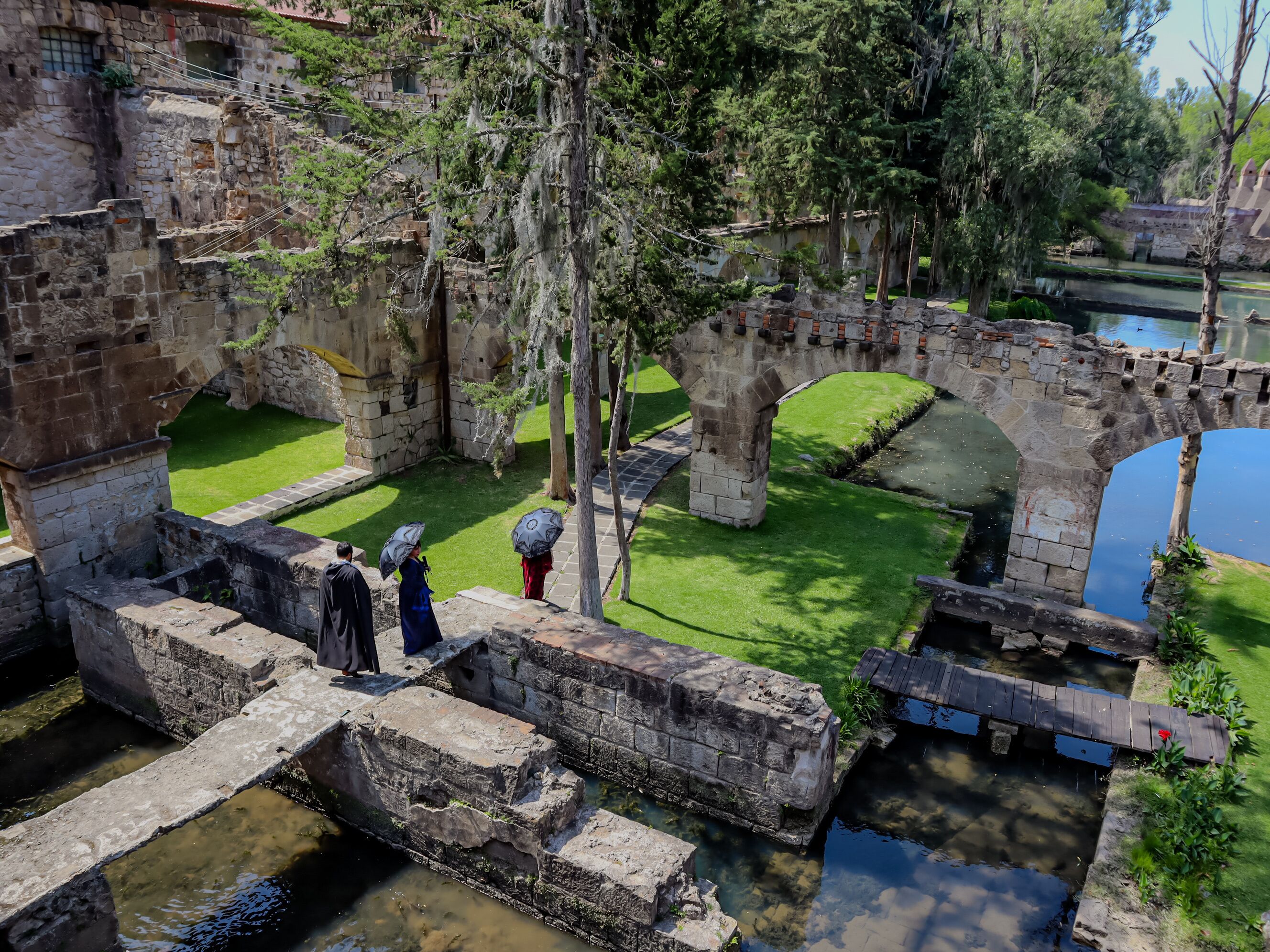 Huasca de Ocampo, 29 de marzo de 2024, Hidalgo, México, hacienda de san Miguel Regla.