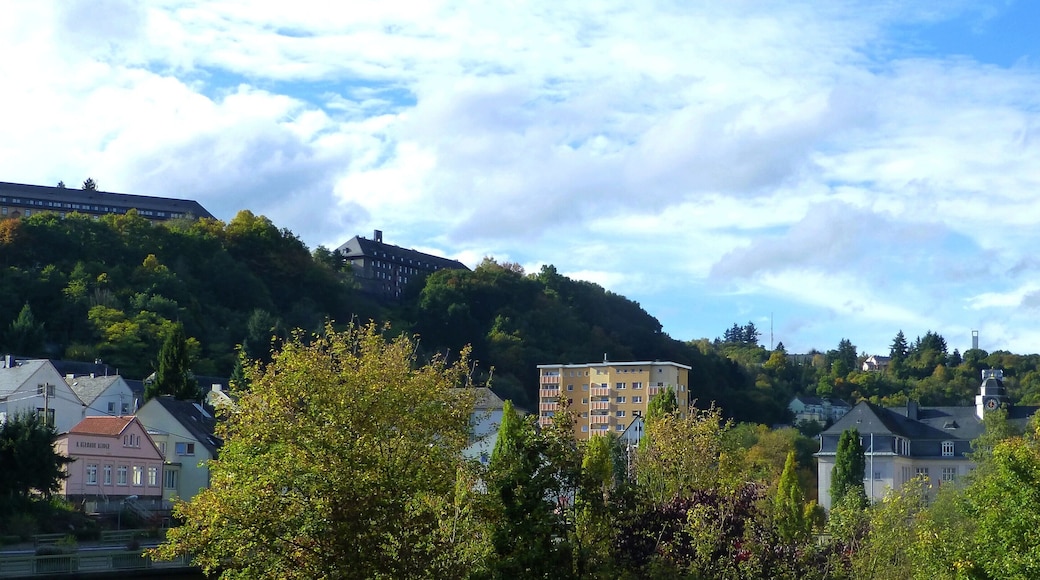 Idar-Oberstein - Klotzberg-Kaserne und Stadtverwaltung