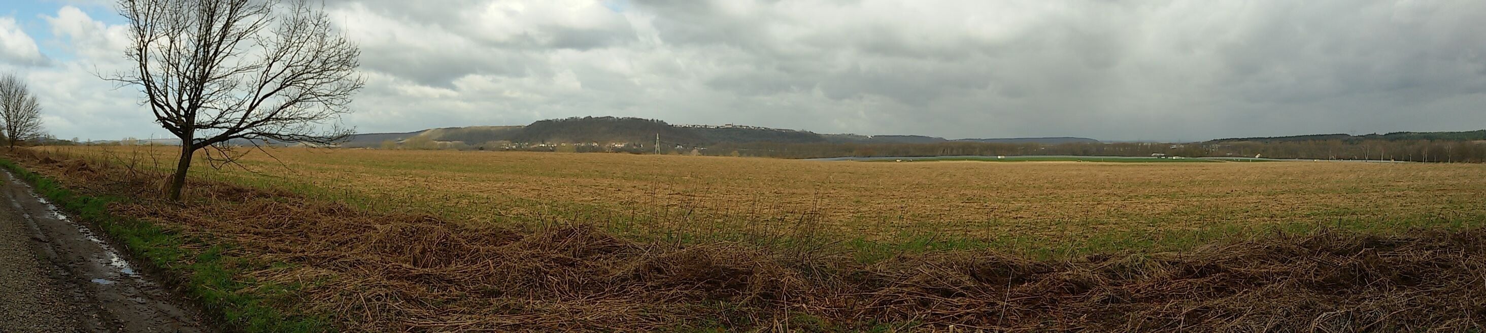 Blick nach Berus April 2015