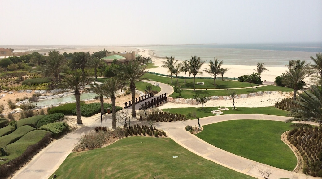 Sir Bani Yas Island is a beautiful island with nothing more than a few luxury hotels and an expansive nature preserve that you can explore with Nature & Wildlife Drives. www.desertislands.anantara.com