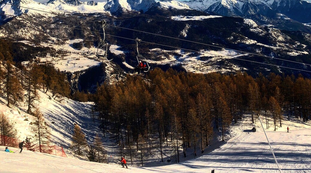 A marvellous skiing!