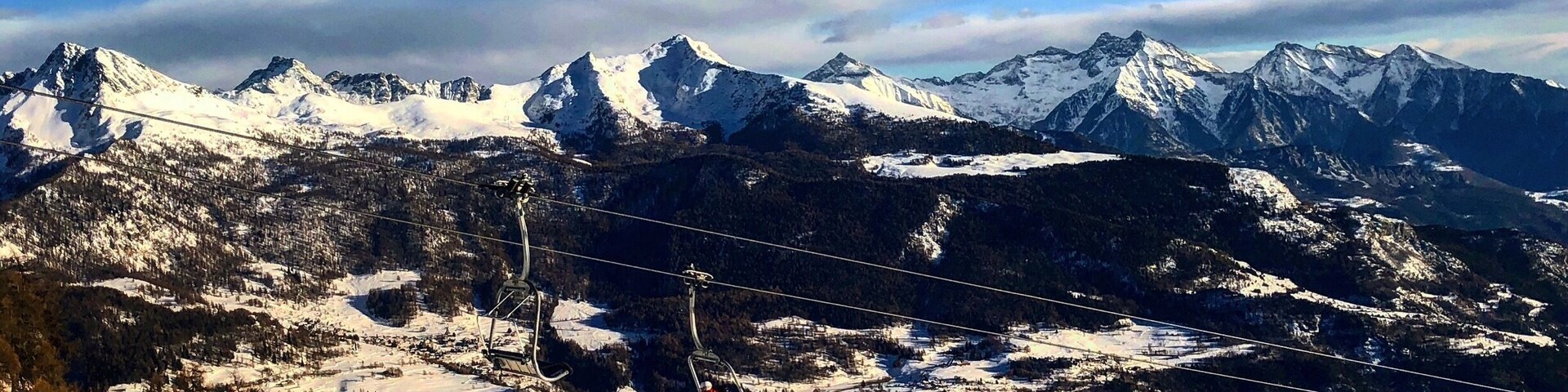 A marvellous skiing!